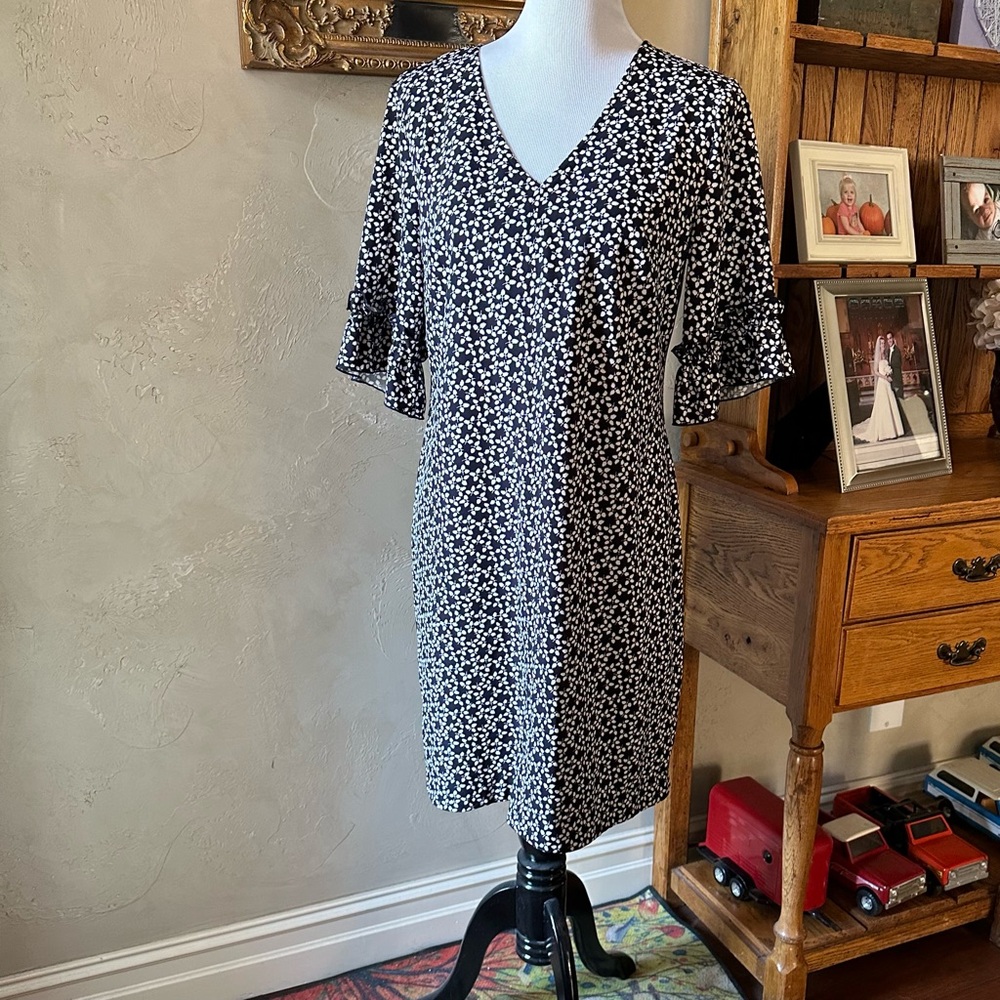 Lark & Ro Black and White Dress